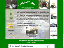 Tablet Screenshot of cataractfalls.com